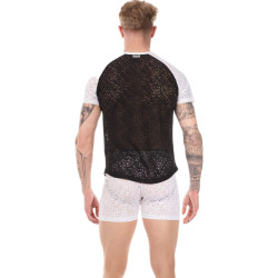 Barcode Berlin T-shirt Micah Noir-Blanc